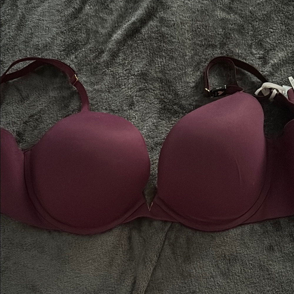Plum Underwire Bra